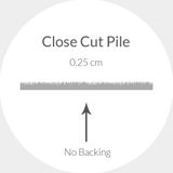 Safavieh - Sasha - Tapijtloper - Grijs - 244 cm x 66 cm - Viscose en Katoen