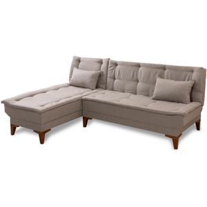 Hoekslaapbank Santo links linnen | Atelier Del Sofa