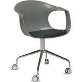 Deskterior | Bureaustoel Flick zwart bureaustoelen stof, kunststof stoelen & fauteuils meubels | NADUVI outlet