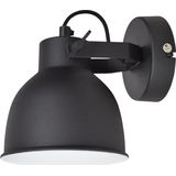 Jax Design | Wandlamp Industrial lengte 19cm x breedte 14cm x hoogte16cm zwart Metaal wandlampen | NADUVI outlet