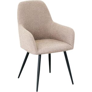 Set van 2 eetkamerstoelen Harbo bouclé | House Nordic