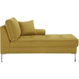 Corinne Cobson Home | Chaise longue Dillinger armleuning - totaal: lengte 149 cm x diepte 105 cm x hoogte geel chaise longues | NADUVI outlet
