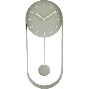 Wandklok - Zwart - Hout - Modern Design