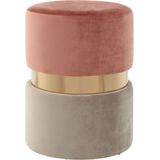 Hearthome & Living | Hocker Gipsy mdf roze 35.00x35.00x46.00 cm poefs | NADUVI