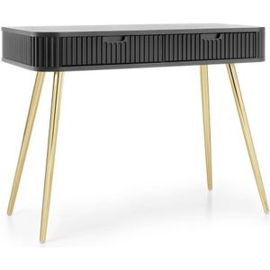 NADUVI Collection - Kaptafel - Zwart - Spaanplaat en MDF