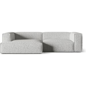Hoekbank Nuria 4-zits links bouclé | Micadoni
