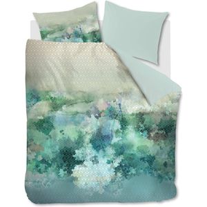 Kardol Metamorphose dekbedovertrek - Lits-Jumeaux - 240x200/220 - Blauw Groen