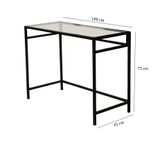 Asir - Bureau - Zwart - 100 x 75 x 45 cm