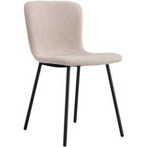 Set van 2 eetkamerstoelen Halden bouclé | House Nordic