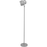 LEITMOTIV | Vloerlamp Studio lamphoogte 143 cm x lampenkap hoogte 18 cm x diameter wit vloerlampen metaal verlichting vloerlampen | NADUVI outlet