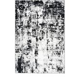Dejaroom | Vloerkleed Frankfurt kunststof grijs 160x230x1 cm rechthoekige vloerkleden | NADUVI
