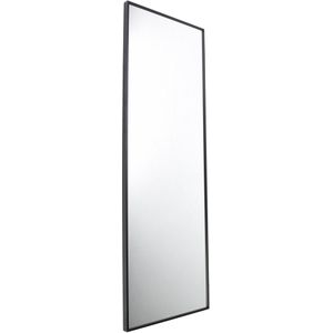 Fragix York Passpiegel - Zwart - Aluminium - 120x40