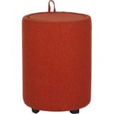 Safavieh Furniture | Poef Nancy textiel oranje 67.00x40.00x56.13 cm poefs | NADUVI