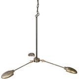 PTMD Collection | Hanglamp Asher textiel groen 86x90x1.27 cm hanglampen | NADUVI