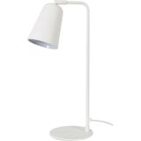 | Tafellamp Kiara lengte 26.5cm x breedte 16cm x hoogte61.5cm wit metaal tafellampen | NADUVI outlet