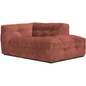 Chaise Longue Vesta rechts velvet | Windsor & Co