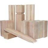 Outdoor Play XL Kubb met 21 Houten Onderdelen
