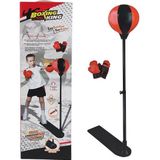 Boxing King Boksbal op Standaard + Handschoenen