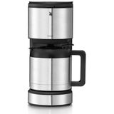 WMF Stelio Koffiezetapparaat + Thermoskan 1L 1000W RVS/Zwart