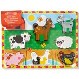 Melissa & Doug Houten Puzzel Boerderijdieren