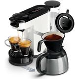 Philips HD6592/00 Senseo Koffiezetapparaat 1L 1450W Zwart/Wit