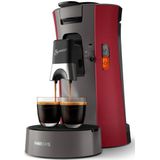 Philips CSA230/90 Senseo Select Koffiepadmachine Rood/Grijs