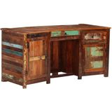 Bureau 170x70x76 cm massief gerecycled hout