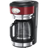 Russell Hobbs 21700-56 Retro Koffiezetapparaat Rood/RVS/Zwart