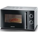 Severin MW7862 Magnetron 20L Zwart/RVS
