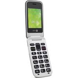 Doro 2414 ST/WH GSM Mobiele Telefoon Zwart/Grijs