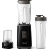 Philips HR2603/90 Mini Blender + Beker 600 ml Zwart