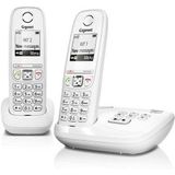 Gigaset AS405A Duo DECT Telefoon + Antwoordapparaat Wit