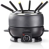 Nedis FCFO110EBK6 Fondueset 6-persoons 2,3 L
