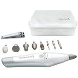 Remington MAN3000 Reveal Manicure-Pedicureset met 12 Hulpstukken Zilver/Wit