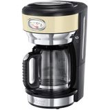 Russell Hobbs 21702-56 Retro Vintage Cream Koffiezetapparaat Crème/Zwart/RVS