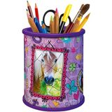 Ravensburger 3D Puzzel Girl Girl Edition Pennenbak Paarden 54 Stukjes
