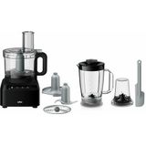 Braun FP3132BK PurEase Foodprocessor Zwart