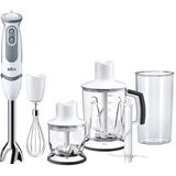 Braun MQ5245WH MultiQuick 5 Vario Staafmixer Wit/Grijs