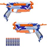 Nerf N-Strike Elite Battle Camo Splitstrike Blaster 2 Stuks + 8 Darts