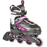 Hudora Inline Skates 37-40 Zwart/Roze