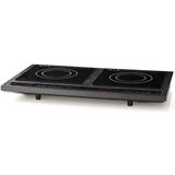 Nedis KAIP112CBK2 Dubbele Inductiekookplaat 3400 W