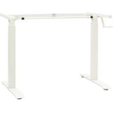 Zit-stabureauframe met slinger handmatig wit