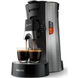 Philips CSA250/10 Senseo Intensity Plus Koffiepadmachine Zwart/RVS