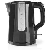 Nedis KAWK120EBK Waterkoker 1,7 L Led-verlichting Zwart