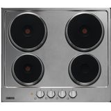 Zanussi ZEE6942FXS Elektrische Inbouw 4-Pits Kookplaat RVS/Zwart