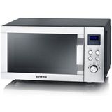 Severin MW7758 Combimagnetron 25L RVS/Zwart