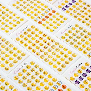 Emoji en Smiley Stickervel (12 vellen, 660 stickers)