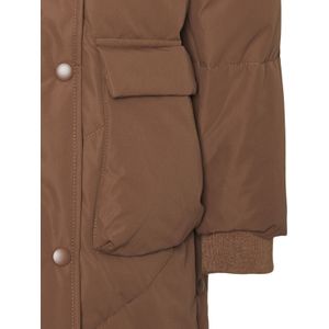 VERO MODA - Puffer Jacket - Zwart - Capuchon - Junior