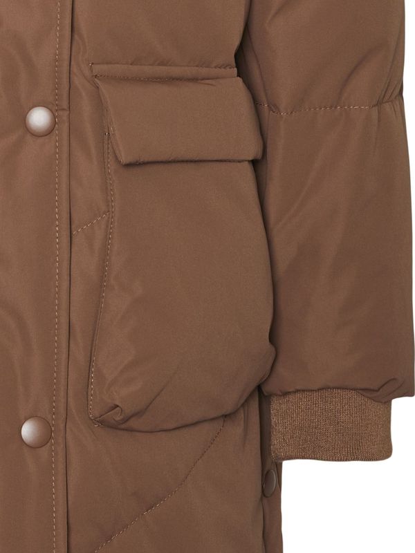 VERO MODA - Puffer Jacket - Zwart - Capuchon - Junior