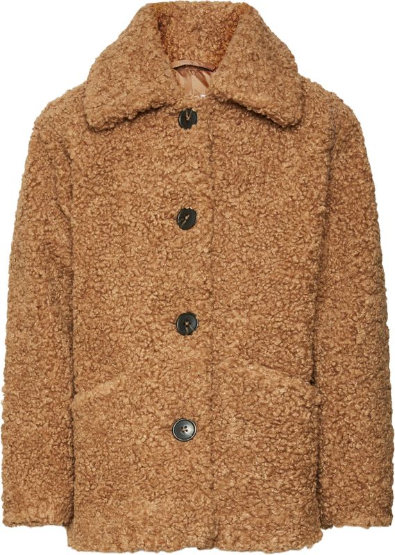 Teddy Jas - Zacht - Junior - Gespreide Kraag - Lange Mouwen - Knoopsluiting